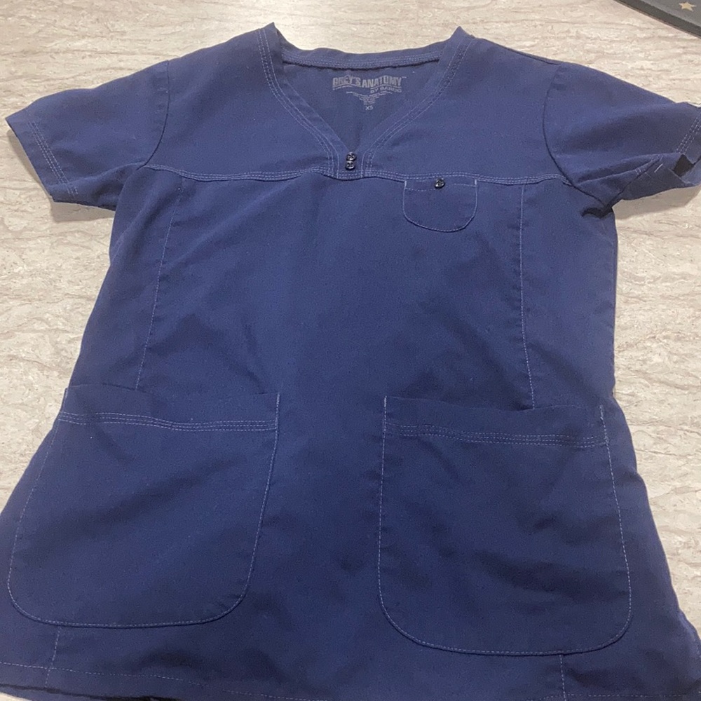 Set of Greys Anatomy Women’s Medical Scrub Navy XS